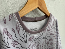 Load image into Gallery viewer, Purple Fronds  Cotton Spandex