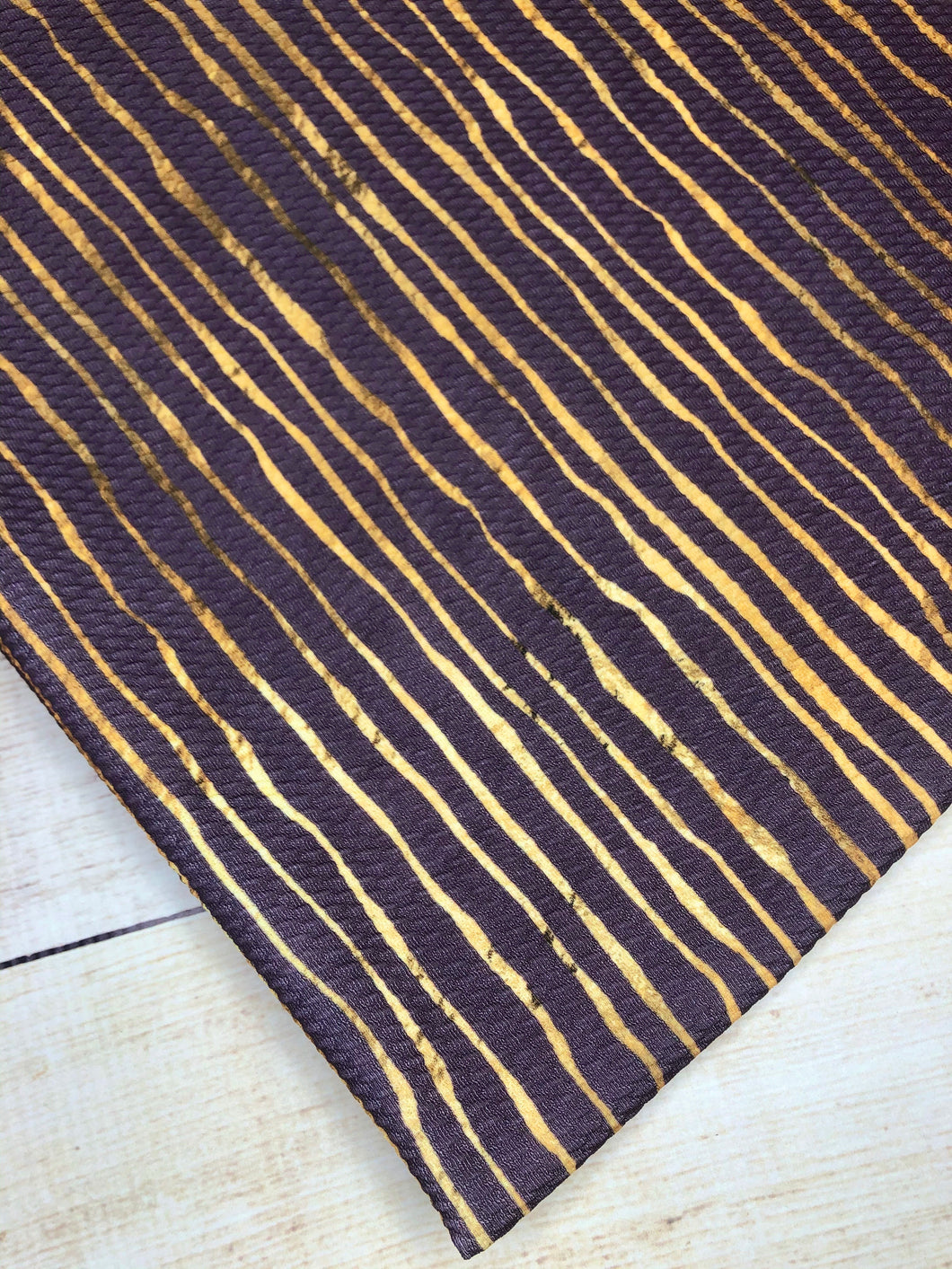 Purple and Gold Stripes Bullet