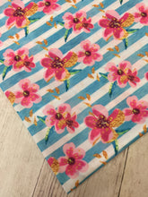 Load image into Gallery viewer, Tropical Floral Polyester Interlock