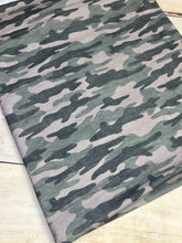 Load image into Gallery viewer, Green Camo Cotton Spandex