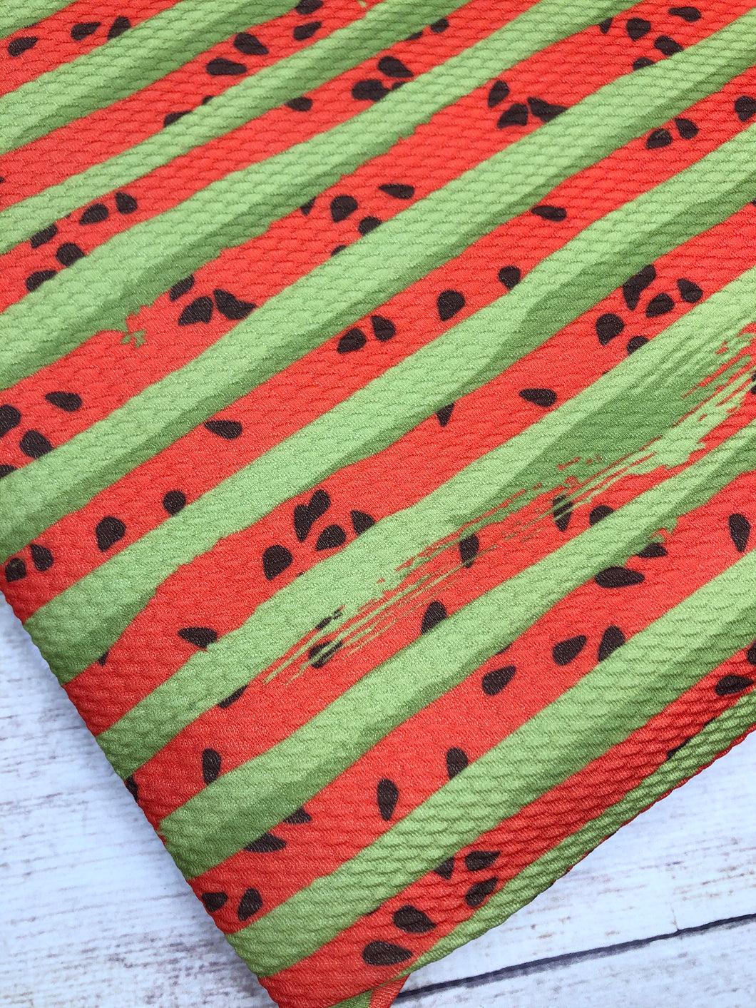Red and Green Watermelon Stripes Bullet
