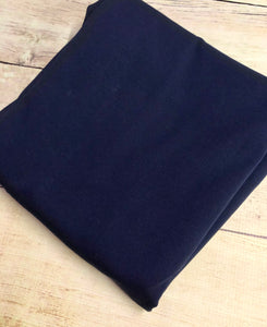 Navy Blue Cotton Spandex Jersey 12oz