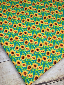 Turquoise Sunflowers Bullet