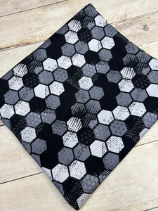 Hexagons Cotton Spandex