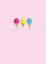 Load image into Gallery viewer, Ice Cream 3 Cotton Spandex Panel
