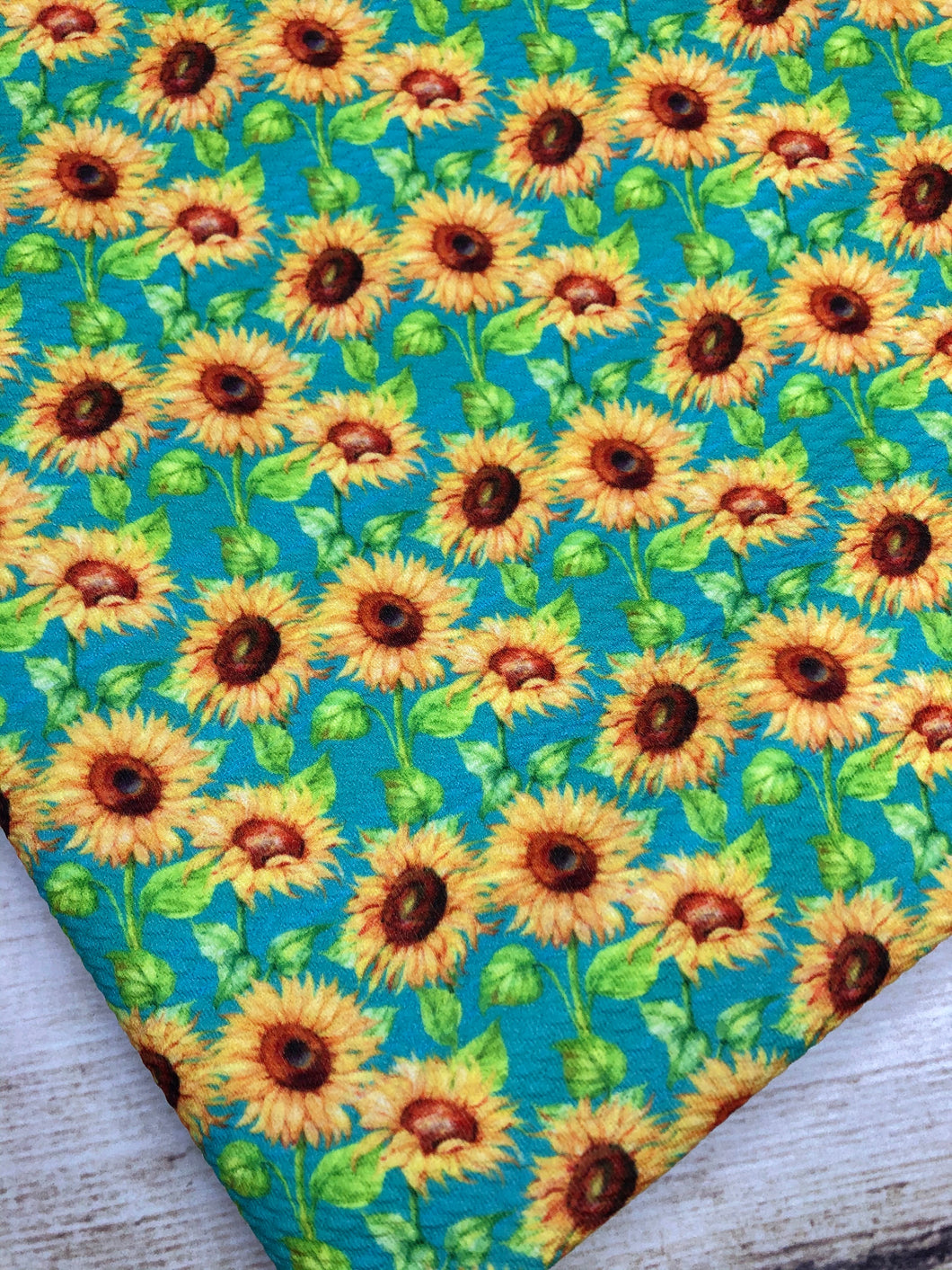 Turquoise Sunflowers Bullet