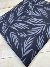 Load image into Gallery viewer, Black Leaves Cotton Spandex
