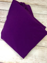 Load image into Gallery viewer, Dark Purple Cotton Spandex Jersey 12oz