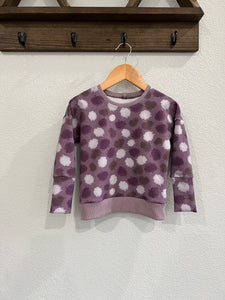Purple Splotches Cotton Spandex