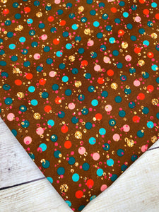 Fall Dots French Terry