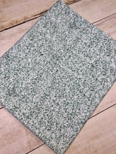 Load image into Gallery viewer, Mint Faux Glitter Cotton Spandex